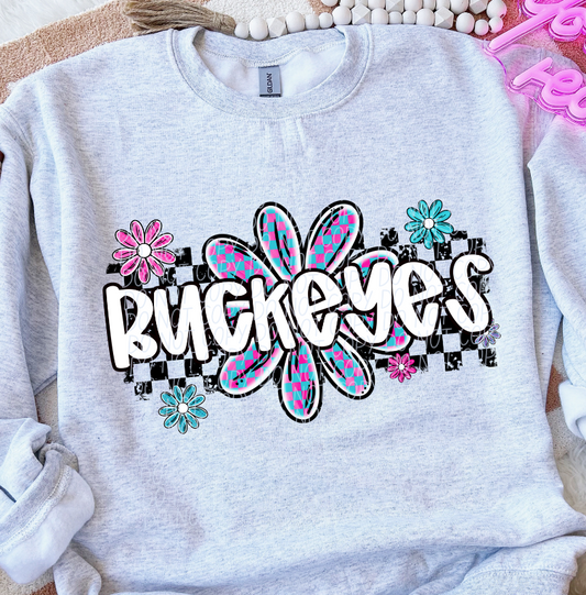 Buckeyes (checker flower mascots)