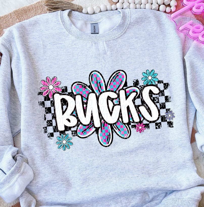 Bucks (checker flower mascots)