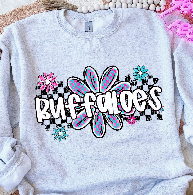 Buffaloes (checker flower mascots)