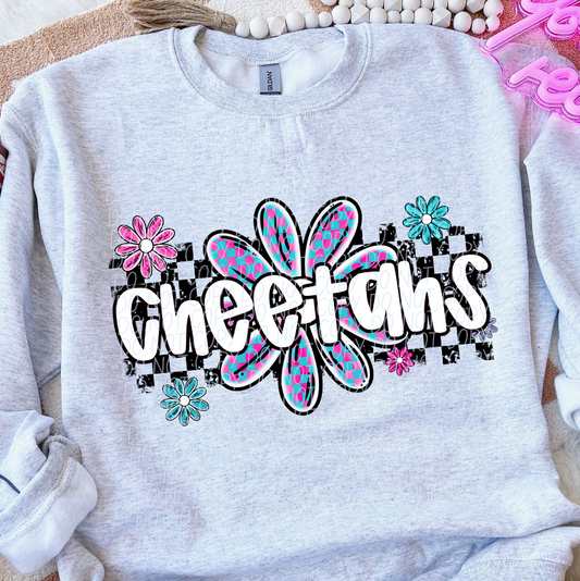 Cheetahs (checker flower mascots)