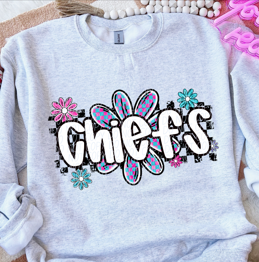 Chiefs (checker flower mascots)