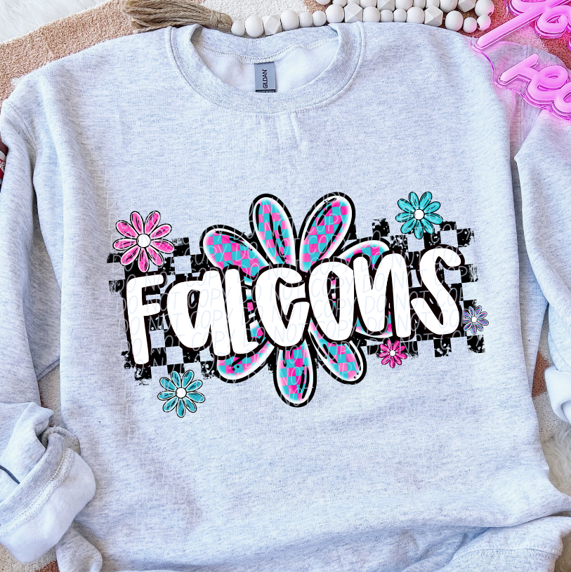 Falcons (checker flower mascots)