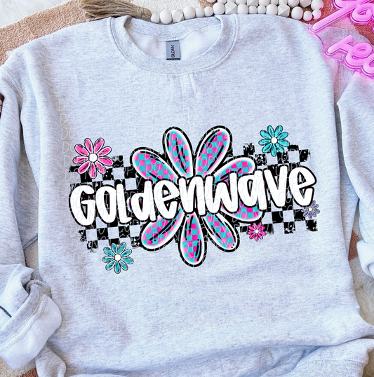 Goldenwave (checker flower mascots)
