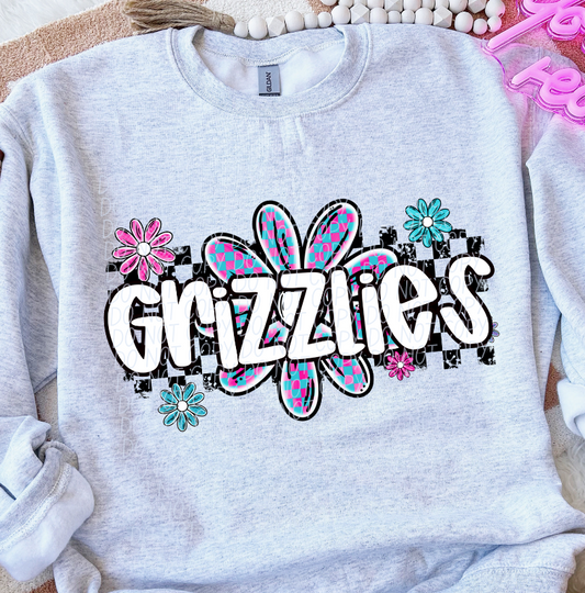 Grizzlies (checker flower mascots)