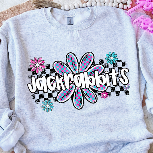 Jackrabbits (checker flower mascots)