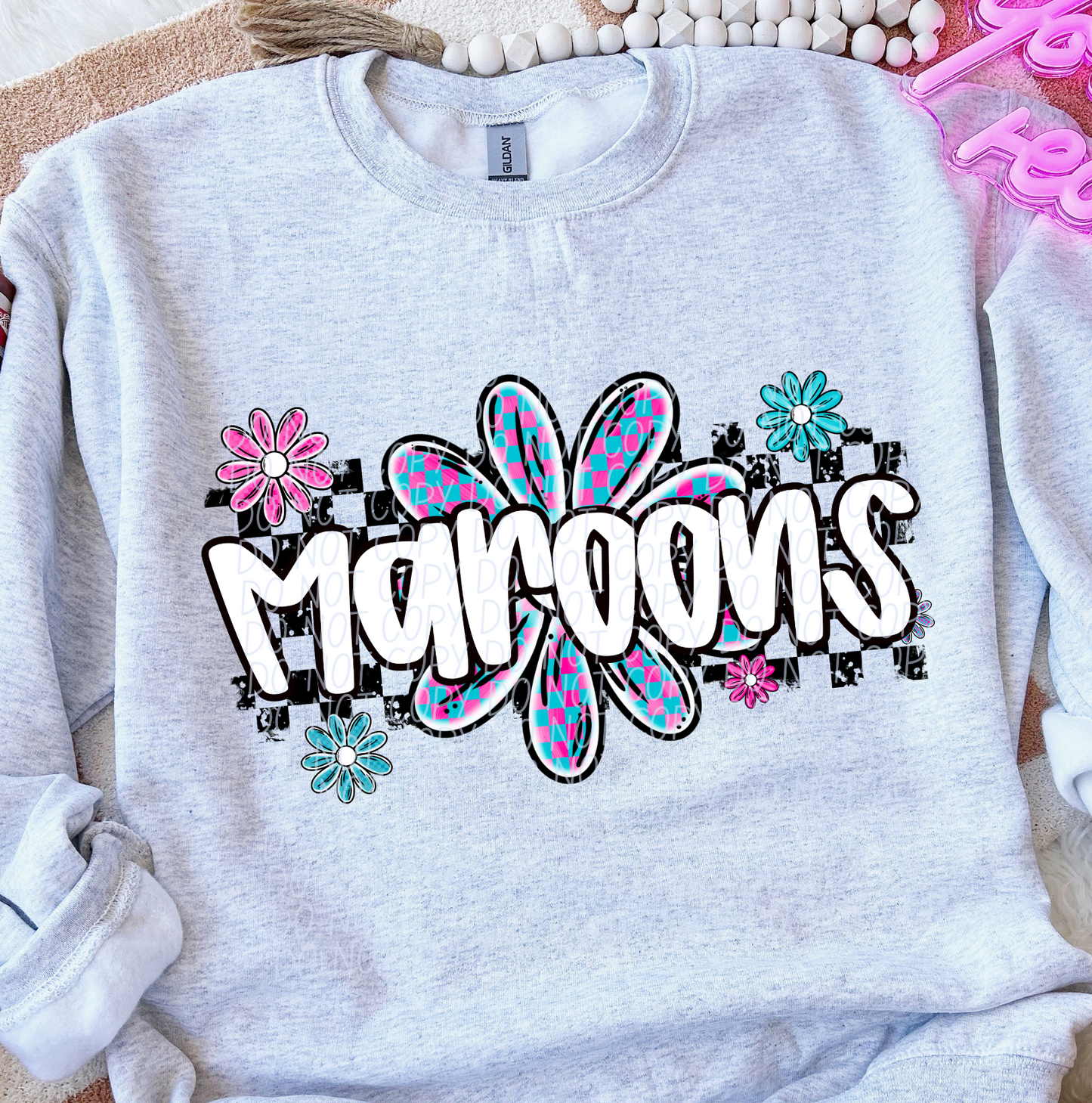 Maroons (checker flower mascots)