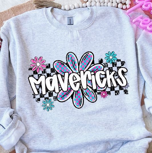 Mavericks (checker flower mascots)