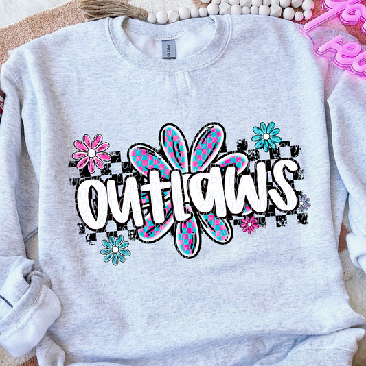 Outlaws (checker flower mascots)