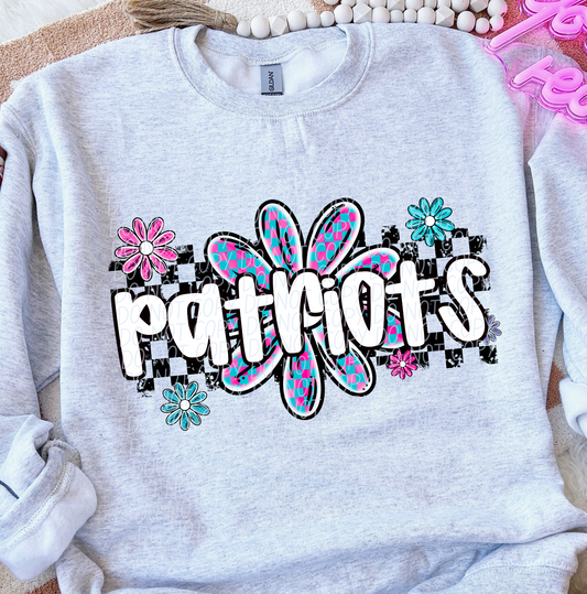 Patriots (checker flower mascots)