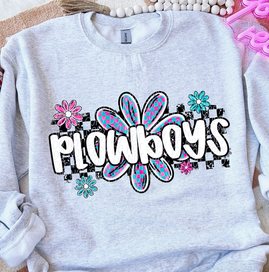 Plowboys (checker flower mascots)