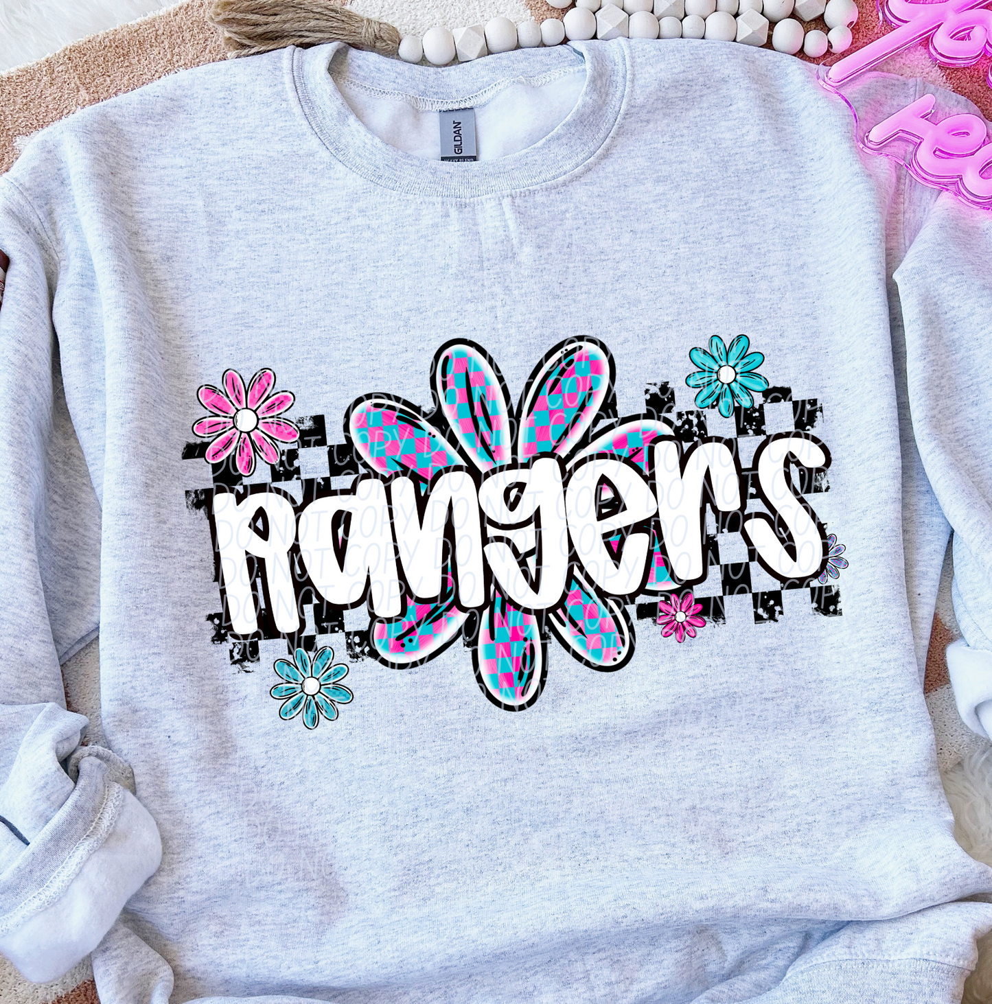 Rangers (checker flower mascots)