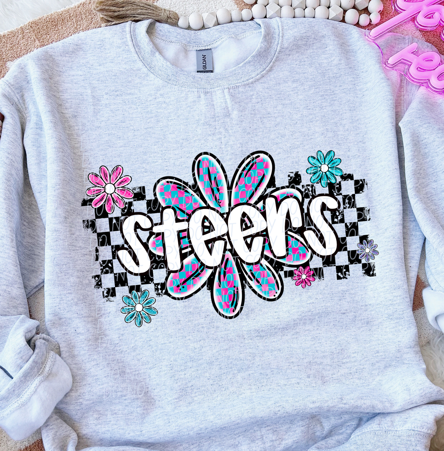 Steers (checker flower mascots)