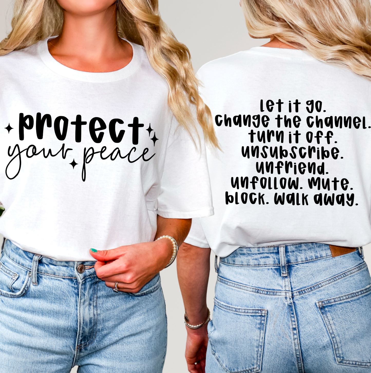 Protect your peace (front)