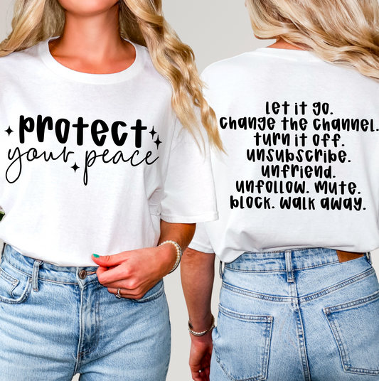 Protect your peace (front)