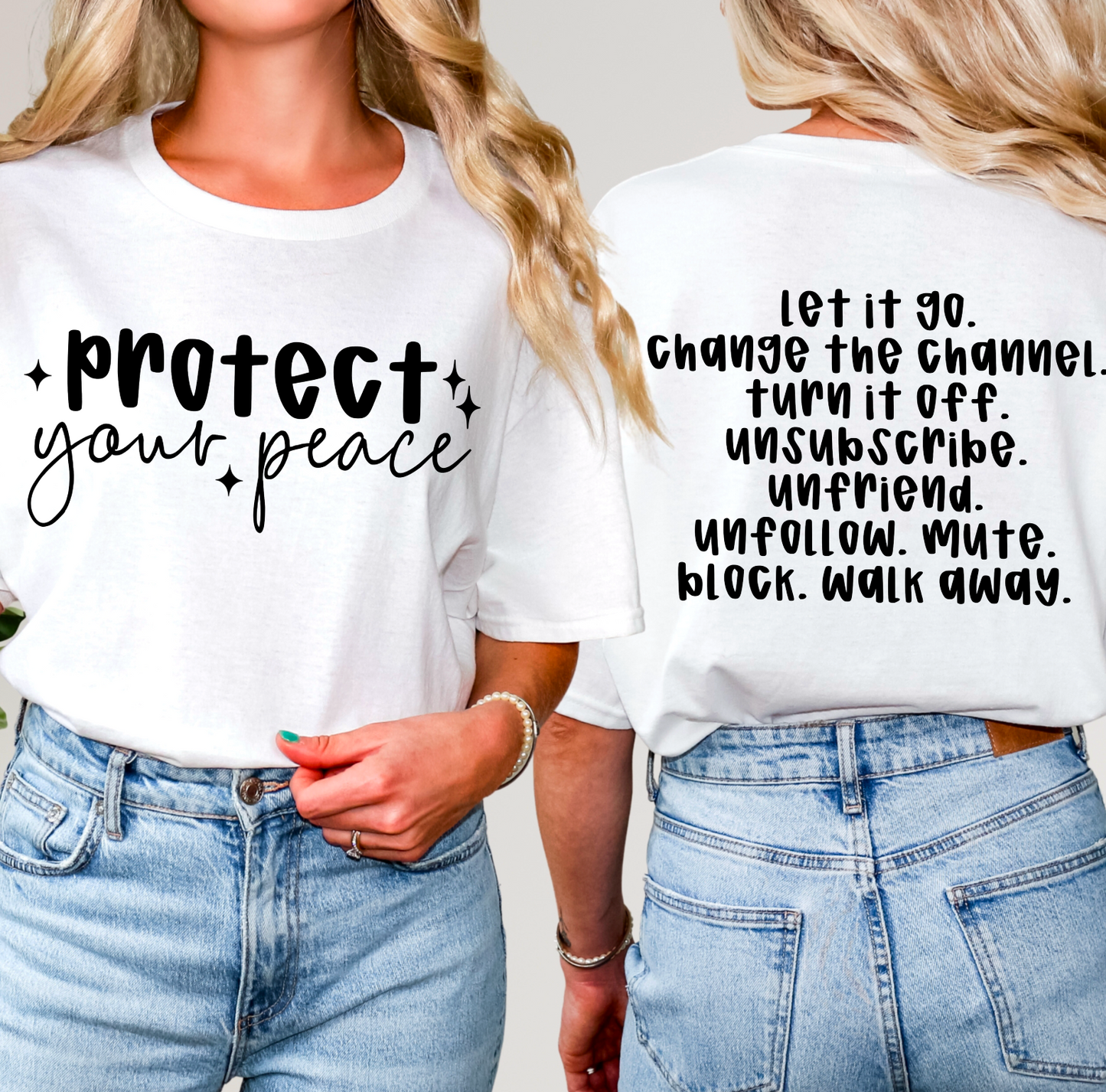 Protect your peace (back)