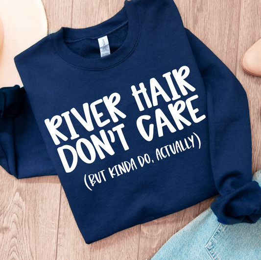 River hair don't care (white)
