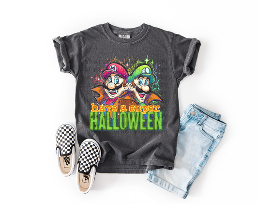 Have a super halloween (mario)