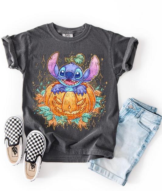Stitch Pumpkin