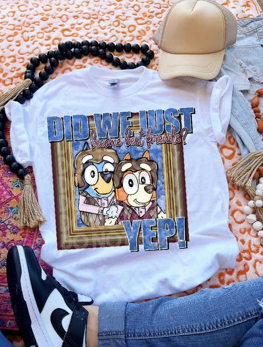 Did we just become best friends? Yep!