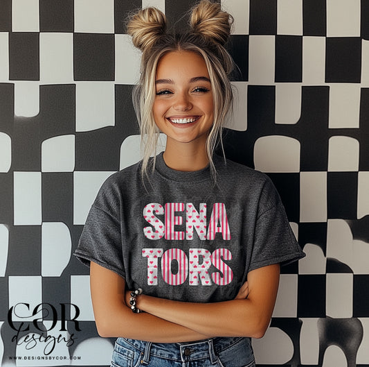 Senators Heart Letters