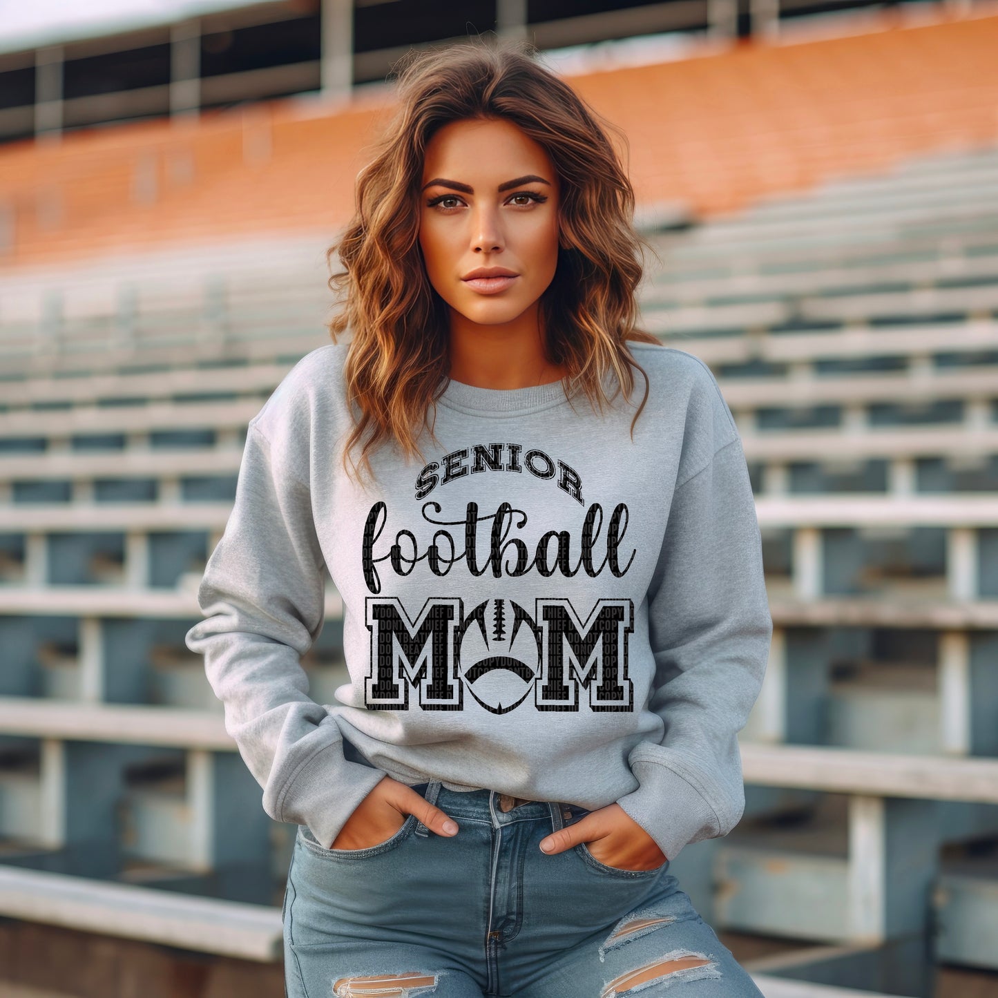 Senior Football Mom- DTF Transfer