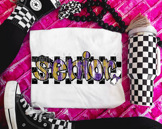Senior Gold and Purple