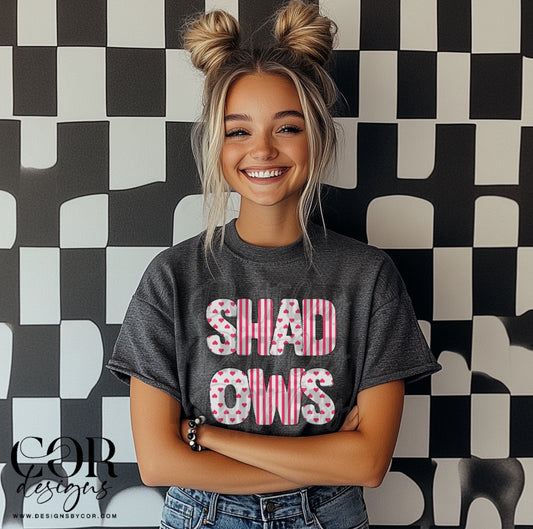 Shadows (pink hearts)
