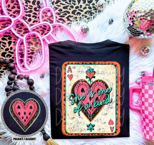 She's one of a kind (front)