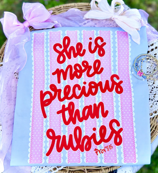 She is more precious than rubies