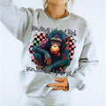 Sometimes I Just Sit Monkey - DTF Print
