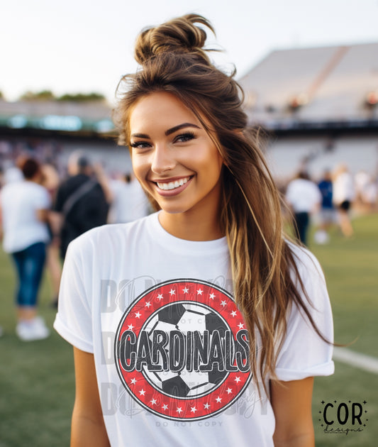 Cardinals Red Soccer Ball