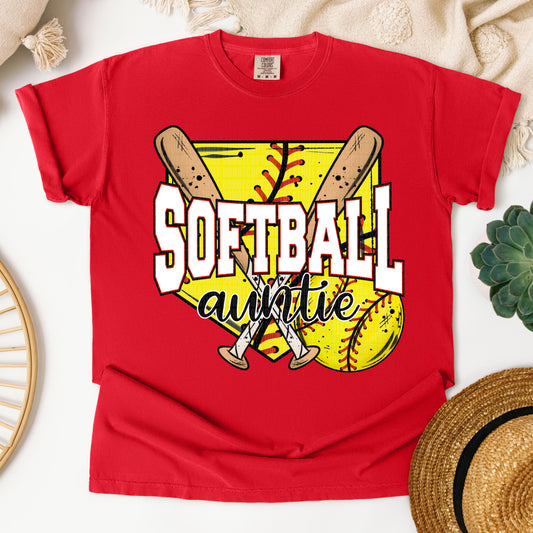 SOFTBALL AUNTIE HOME PLATE
