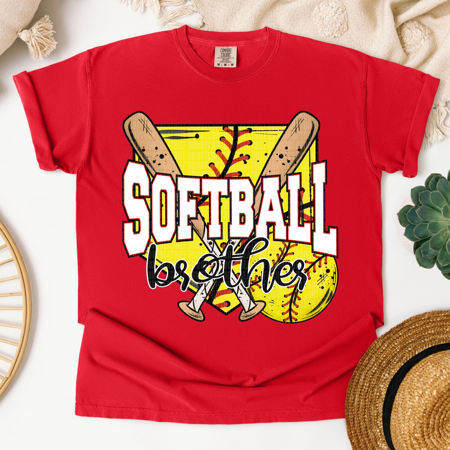 SOFTBALL BROTHER HOME PLATE