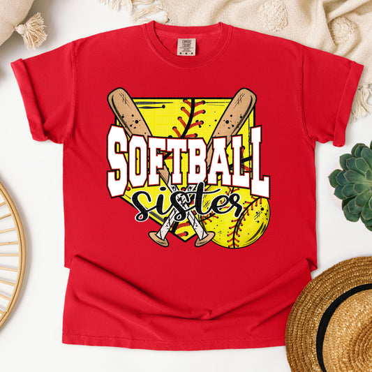 SOFTBALL SISTER HOME PLATE