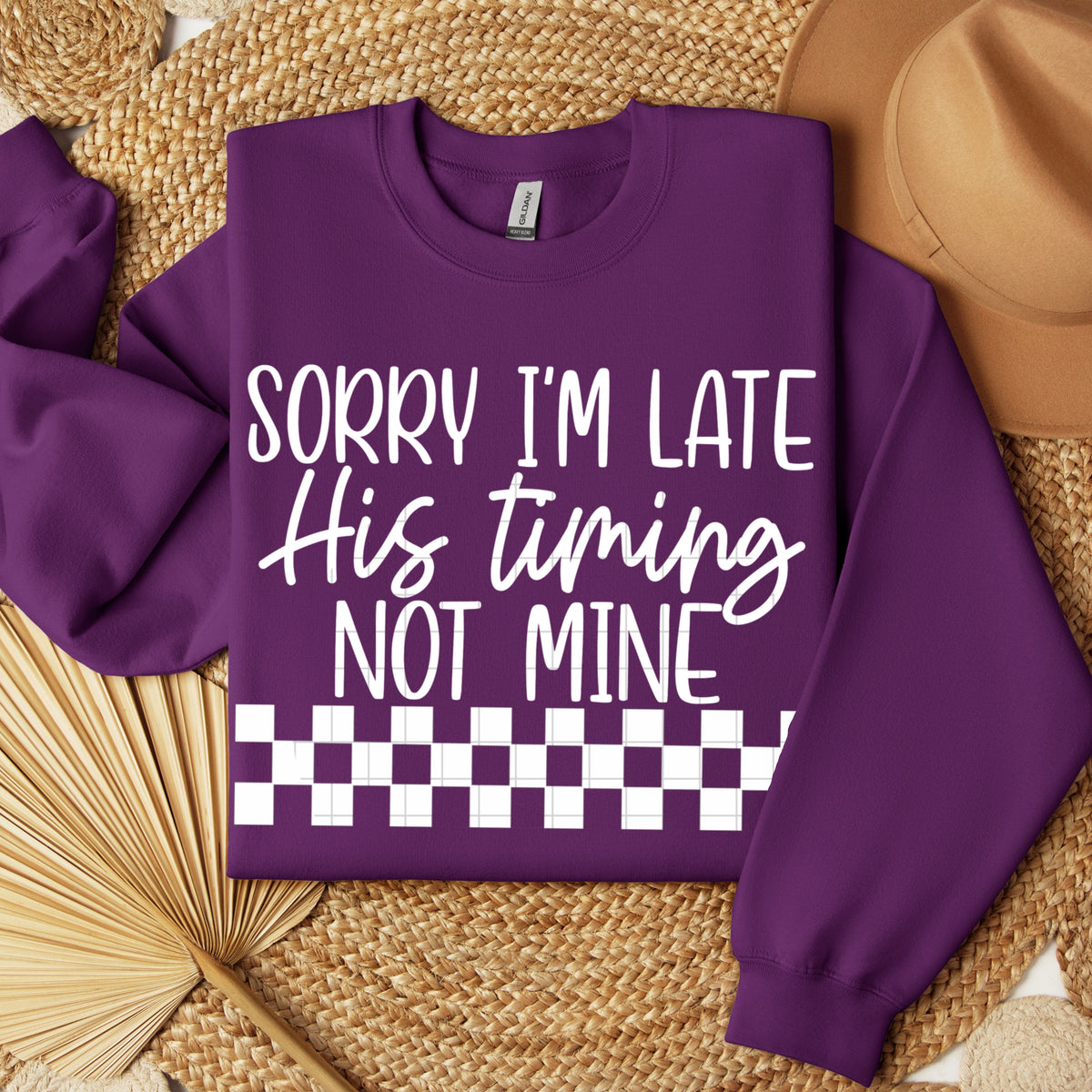 SORRY I'M LATE HIS TIMING NOT MINE