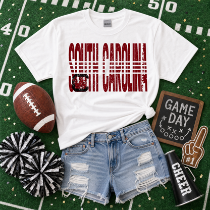 College Lined - South Carolina Gamecocks