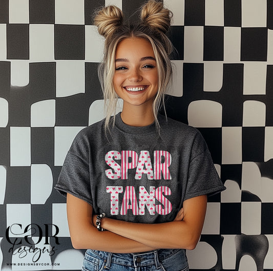 Spartans Heart Letters