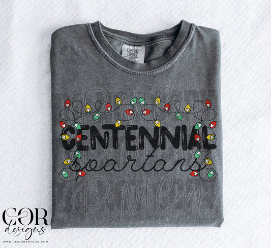 Centennial Spartans (Christmas Lights)