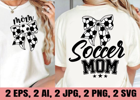 Soccer Mom Bow Back