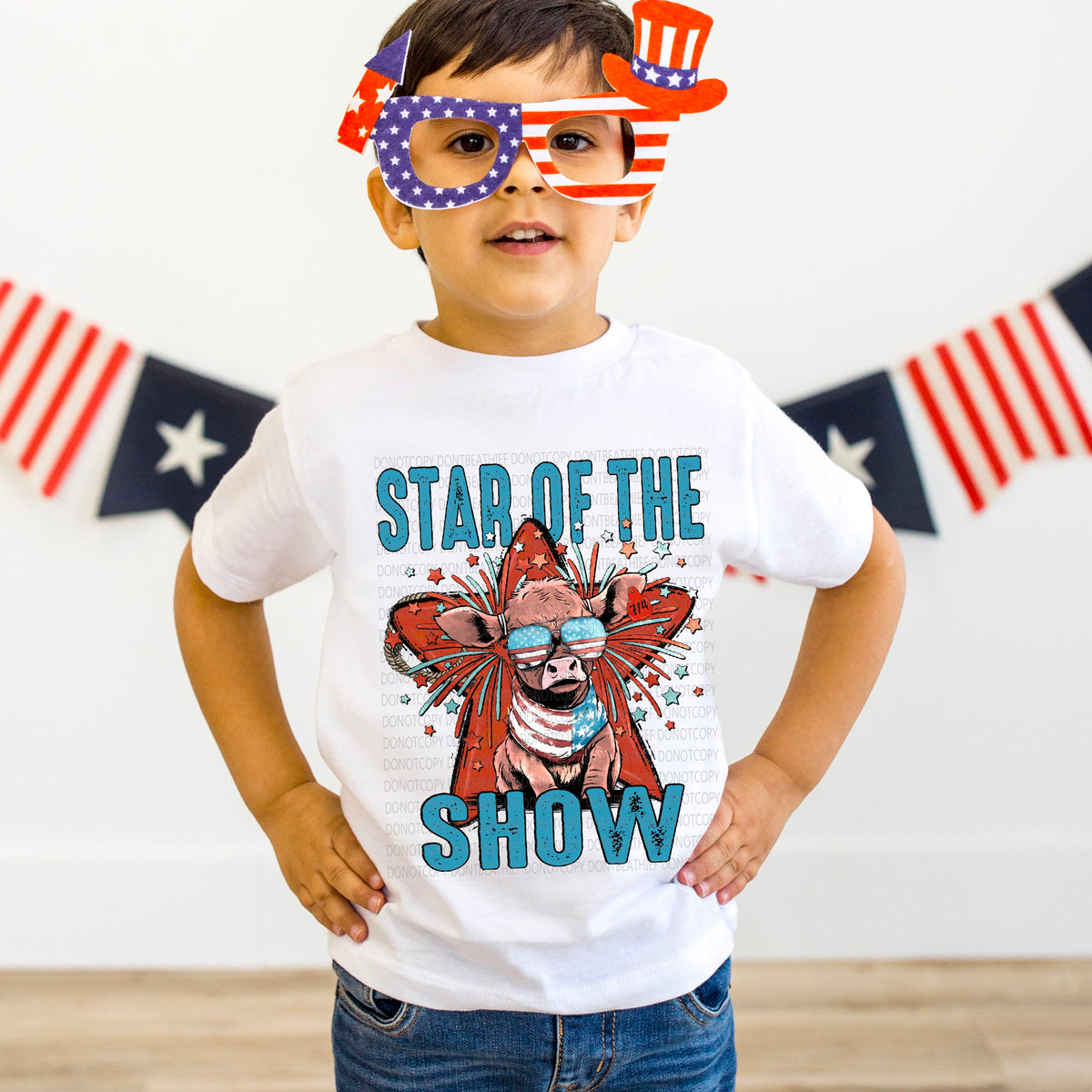 Star of The Show 4th - DTF Transfer