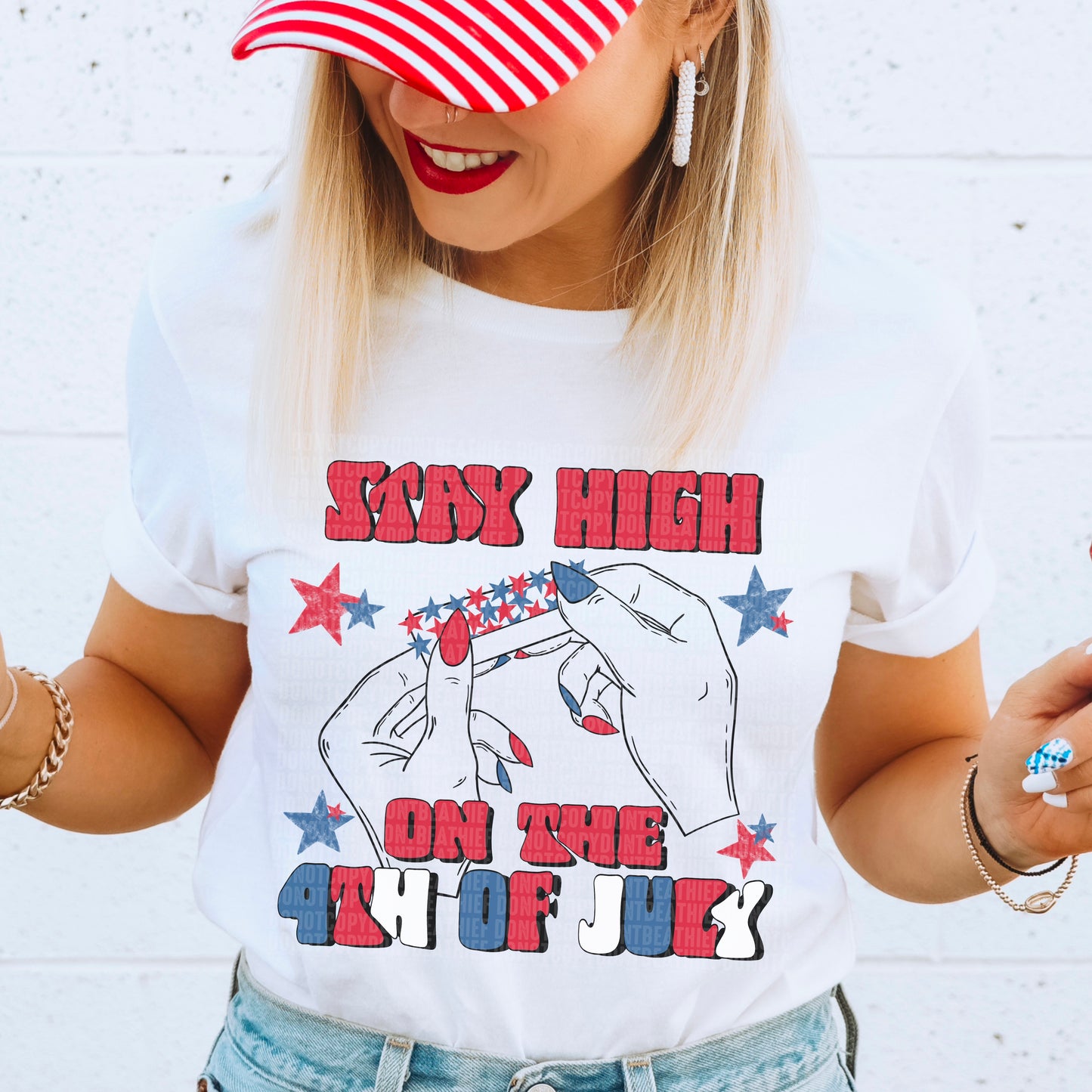 Stay High On The 4th of July - DTF Transfer