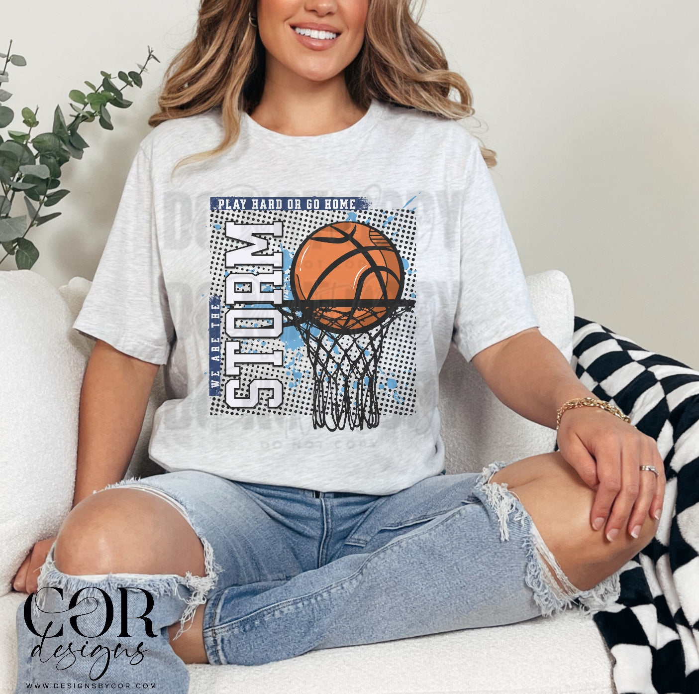 Storm Play Hard Or Go Home Blue