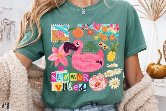 Summer Vibes Retro Patchwork
