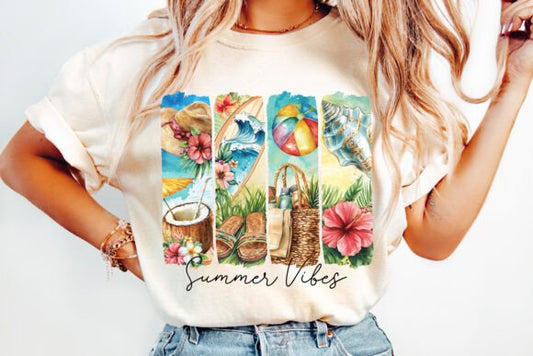 Summer Vibes Brushstroke