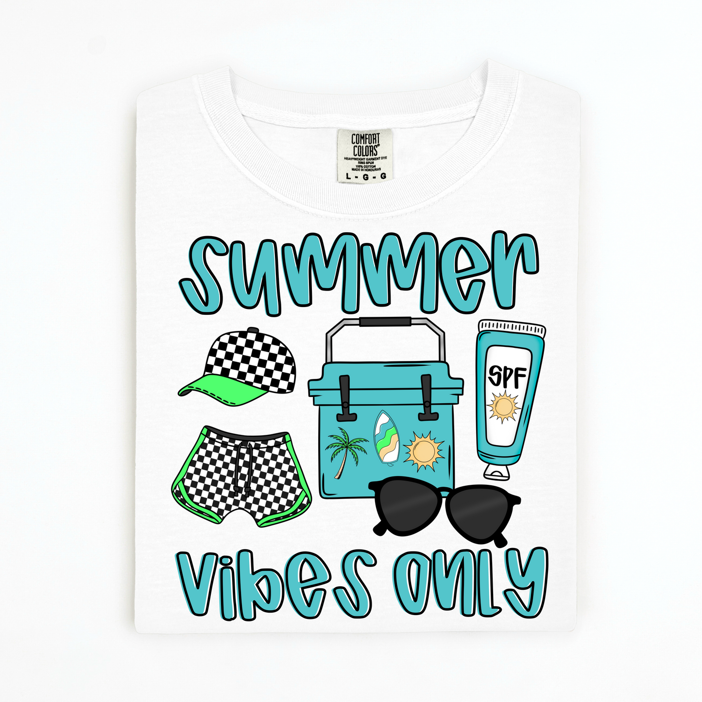 Summer vibes only (blue)