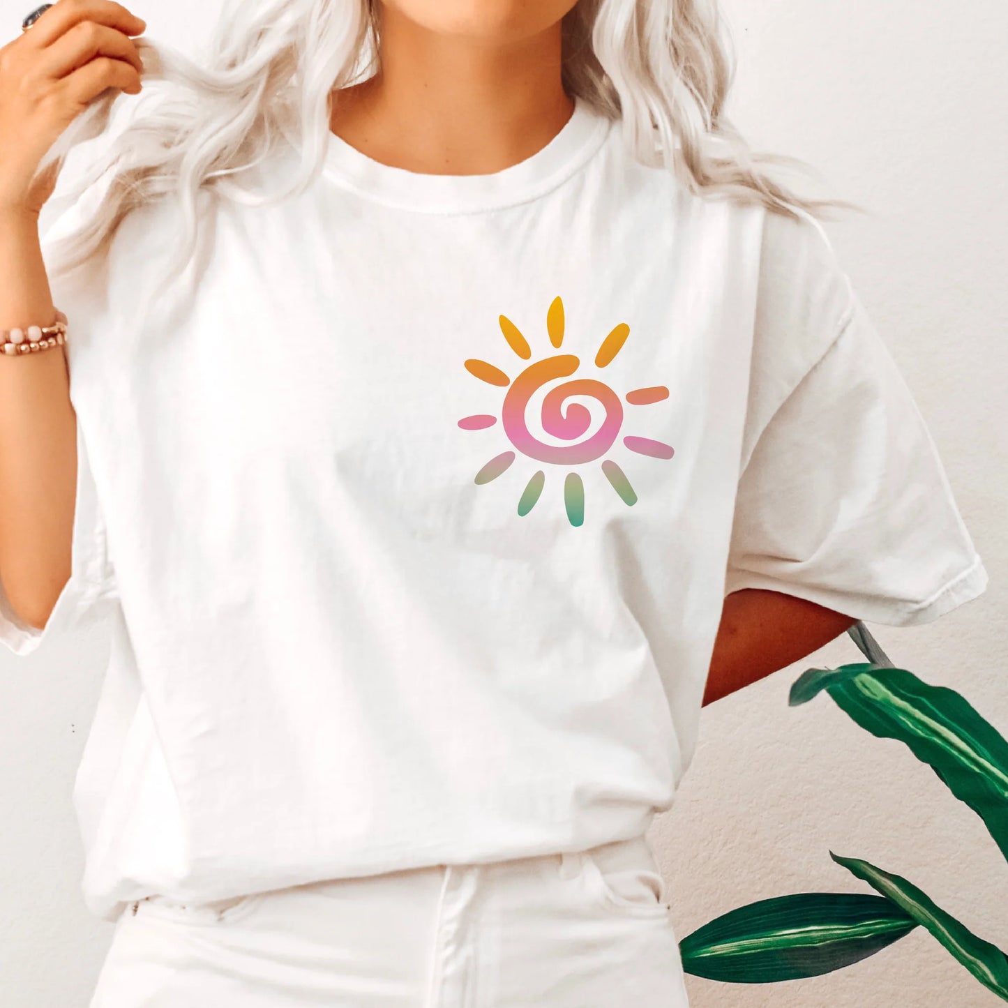 Colored sun - pocket