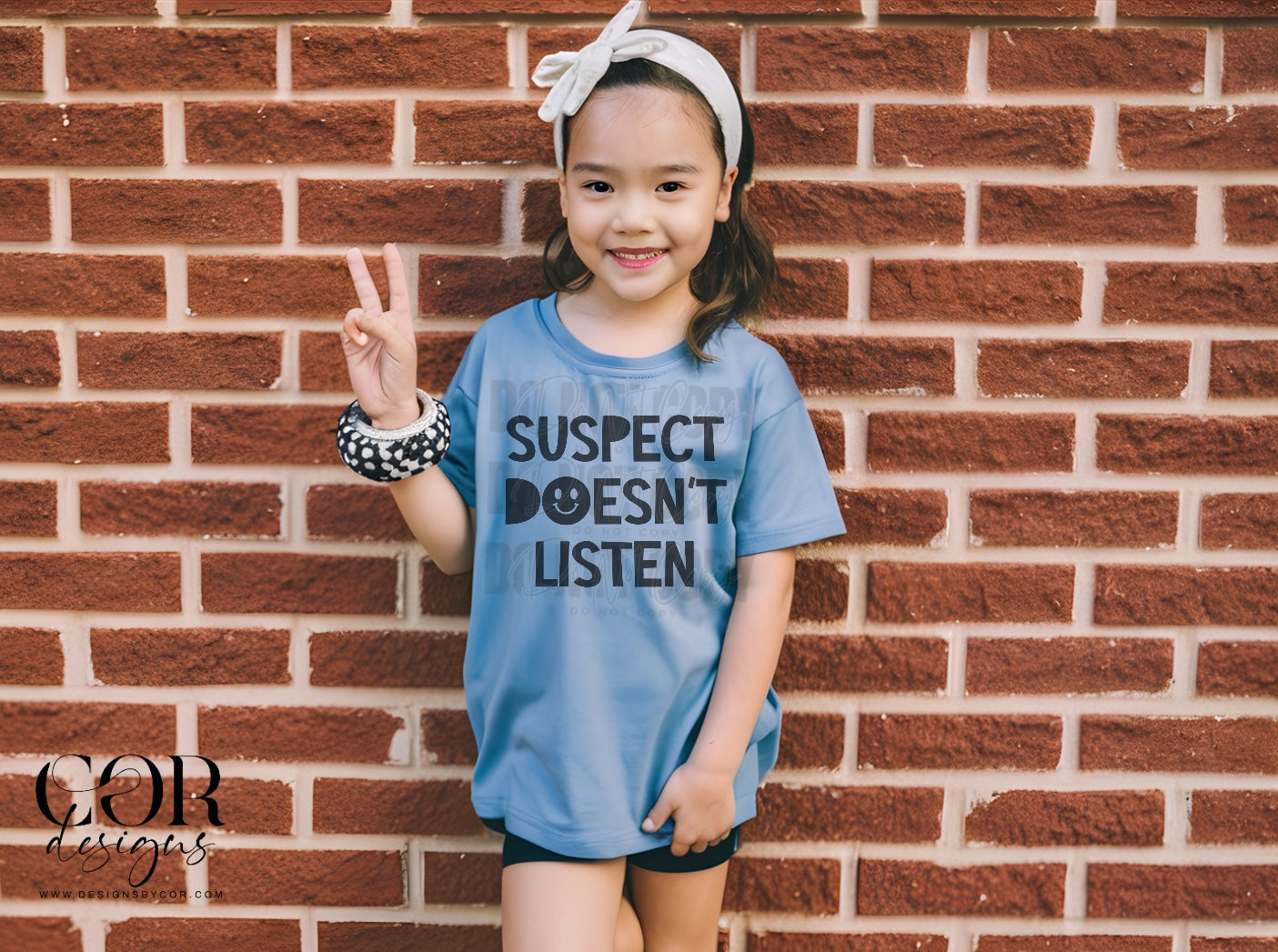 Suspect doesn't listen