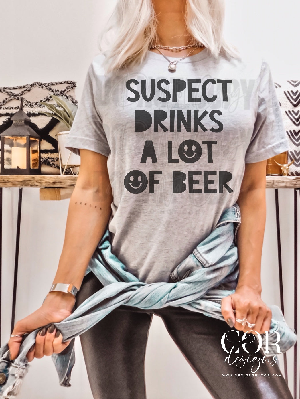 Suspect Drinks A Lot Of Beer