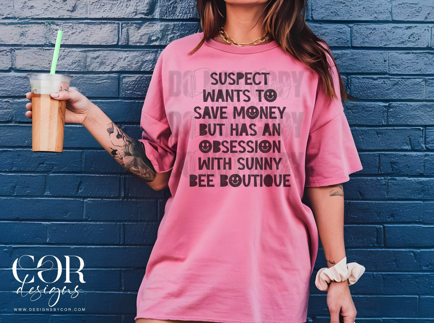 Suspect wants to save money but has an obsession with Sunny Bee Boutique