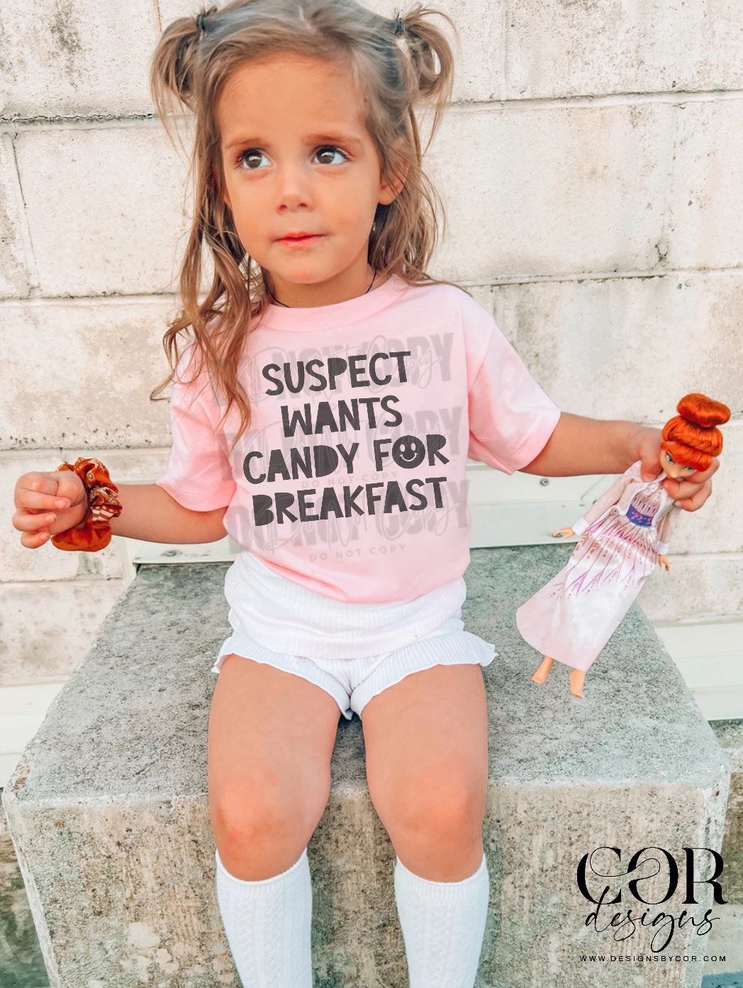 Suspect wants candy for breakfast